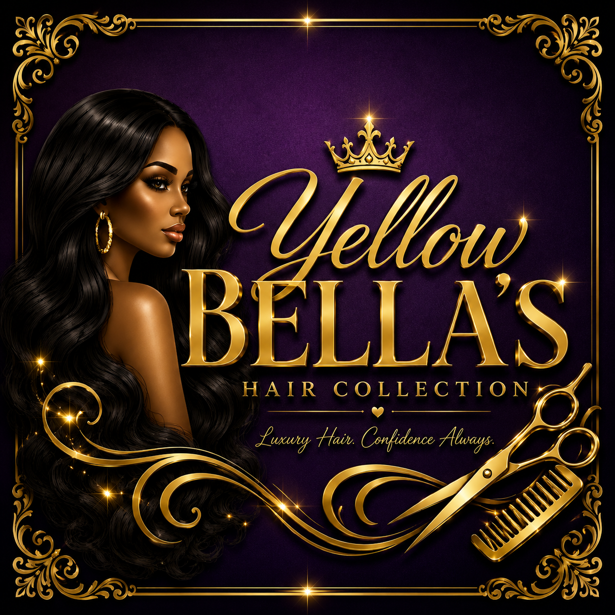 Yellow Bella's Hair Collection
